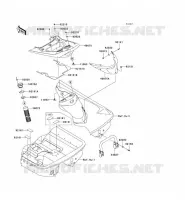 PIECE COQUE AR pour Kawasaki JET SKI ULTRA 250X
