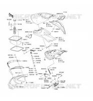 PIECE COQUE AV pour Kawasaki JET SKI ULTRA 250X