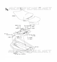 SELLE pour Kawasaki JET SKI ULTRA 250X
