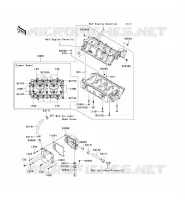 CARTER MOTEUR(S) pour Kawasaki JET SKI ULTRA LX