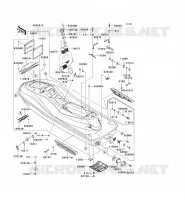 COQUE pour Kawasaki JET SKI ULTRA LX