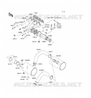 &Eacute;CHAPPEMENT pour Kawasaki JET SKI ULTRA LX