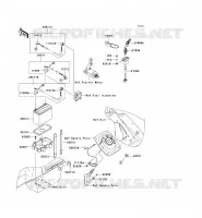 &Eacute;QUIPEMENT ELECTRIQUE pour Kawasaki JET SKI ULTRA LX