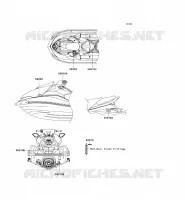 LABEL pour Kawasaki JET SKI ULTRA LX