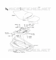 SELLE pour Kawasaki JET SKI ULTRA LX