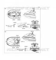 LABEL pour Kawasaki JET SKI ULTRA LX