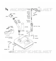 RESERVOIR CARBURANT pour Kawasaki JET SKI ULTRA LX