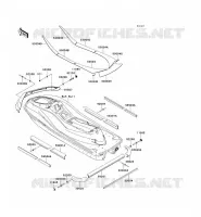 MOUSSES pour Kawasaki JET SKI ULTRA 300LX