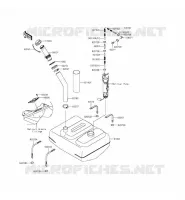 RESERVOIR CARBURANT pour Kawasaki JET SKI ULTRA LX