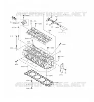 CULASSE pour Kawasaki JET SKI ULTRA LX