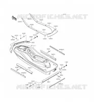 MOUSSES pour Kawasaki JET SKI ULTRA LX