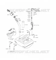 RESERVOIR CARBURANT pour Kawasaki JET SKI ULTRA LX