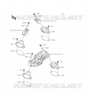 SUPPORT MOTEUR pour Kawasaki JET SKI ULTRA LX