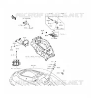 COMPTEURS pour Kawasaki JET SKI ULTRA 310R