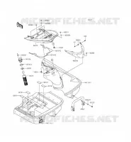 PIECE COQUE AR pour Kawasaki JET SKI ULTRA 310R