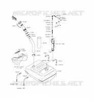 RESERVOIR CARBURANT pour Kawasaki JET SKI ULTRA 310X