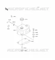 R&Eacute;SERVOIR D'HUILE pour Kawasaki JET SKI ST
