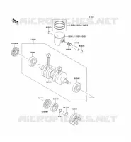 VILEBREQUIN/PISTON pour Kawasaki JET SKI ST