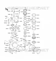 &Eacute;CHAPPEMENT pour Kawasaki JET SKI ST