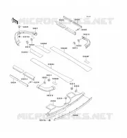 MOUSSES pour Kawasaki JET SKI ST