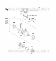 VILEBREQUIN/PISTON pour Kawasaki JET SKI ST