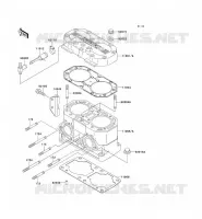 CULASSE/CYLINDRE pour Kawasaki JET SKI STS