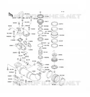 &Eacute;CHAPPEMENT pour Kawasaki JET SKI STS