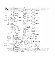 &Eacute;CHAPPEMENT pour Kawasaki JET SKI STS