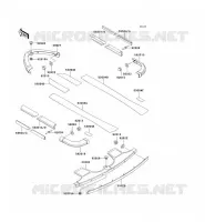 MOUSSES pour Kawasaki JET SKI STS