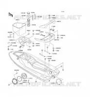 PIECE COQUE pour Kawasaki JET SKI STS