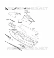 STICKER pour Kawasaki JET SKI STS