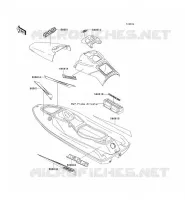 STICKER pour Kawasaki JET SKI STS