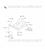SUPPORT MOTEUR pour Kawasaki JET SKI STS