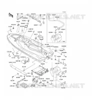 COQUE pour Kawasaki JET SKI STS