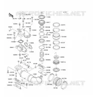 &Eacute;CHAPPEMENT pour Kawasaki JET SKI STS