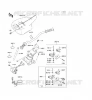 GUIDON pour Kawasaki JET SKI STS