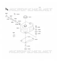 R&Eacute;SERVOIR D'HUILE pour Kawasaki JET SKI STS