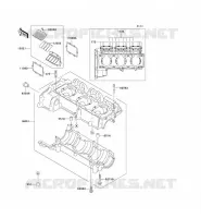 CARTER MOTEUR(S) pour Kawasaki JET SKI 900 STX
