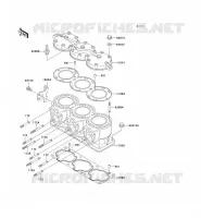 CULASSE/CYLINDRE pour Kawasaki JET SKI 900 STX