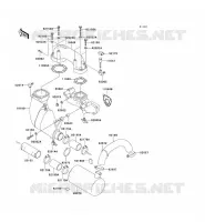 &Eacute;CHAPPEMENT pour Kawasaki JET SKI 900 STX