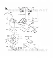 &Eacute;QUIPEMENT ELECTRIQUE pour Kawasaki JET SKI 900 STX
