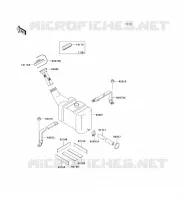 R&Eacute;SERVOIR D'HUILE pour Kawasaki JET SKI 900 STX