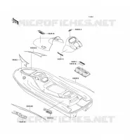 STICKER pour Kawasaki JET SKI 900 STX