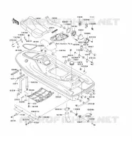 COQUE pour Kawasaki JET SKI 900 STS