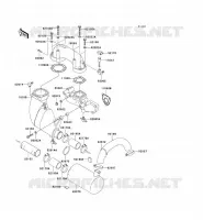 &Eacute;CHAPPEMENT pour Kawasaki JET SKI 900 STS