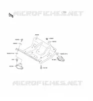 SUPPORT MOTEUR pour Kawasaki JET SKI 900 STS