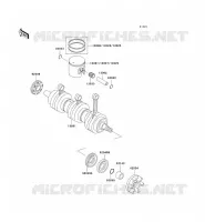 VILEBREQUIN/PISTON pour Kawasaki JET SKI 900 STS