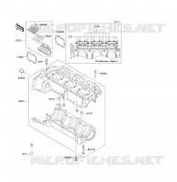 CARTER MOTEUR(S) pour Kawasaki JET SKI 900 STX