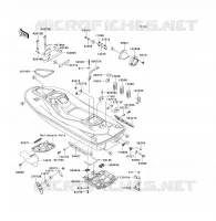 COQUE pour Kawasaki JET SKI 900 STX