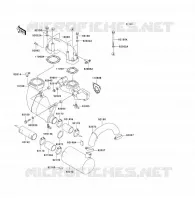 &Eacute;CHAPPEMENT pour Kawasaki JET SKI 900 STX